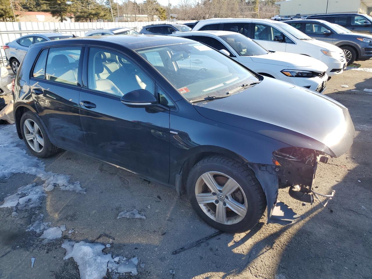 2017 Volkswagen Golf VIN 3VW117AU0HM070602 Copart auction photo, front end damage thumbnail 4