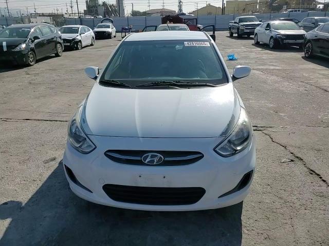 2015 Hyundai Accent VIN KMHCT4AE1FU887546 Copart auction photo, rear end / front end damage thumbnail 10