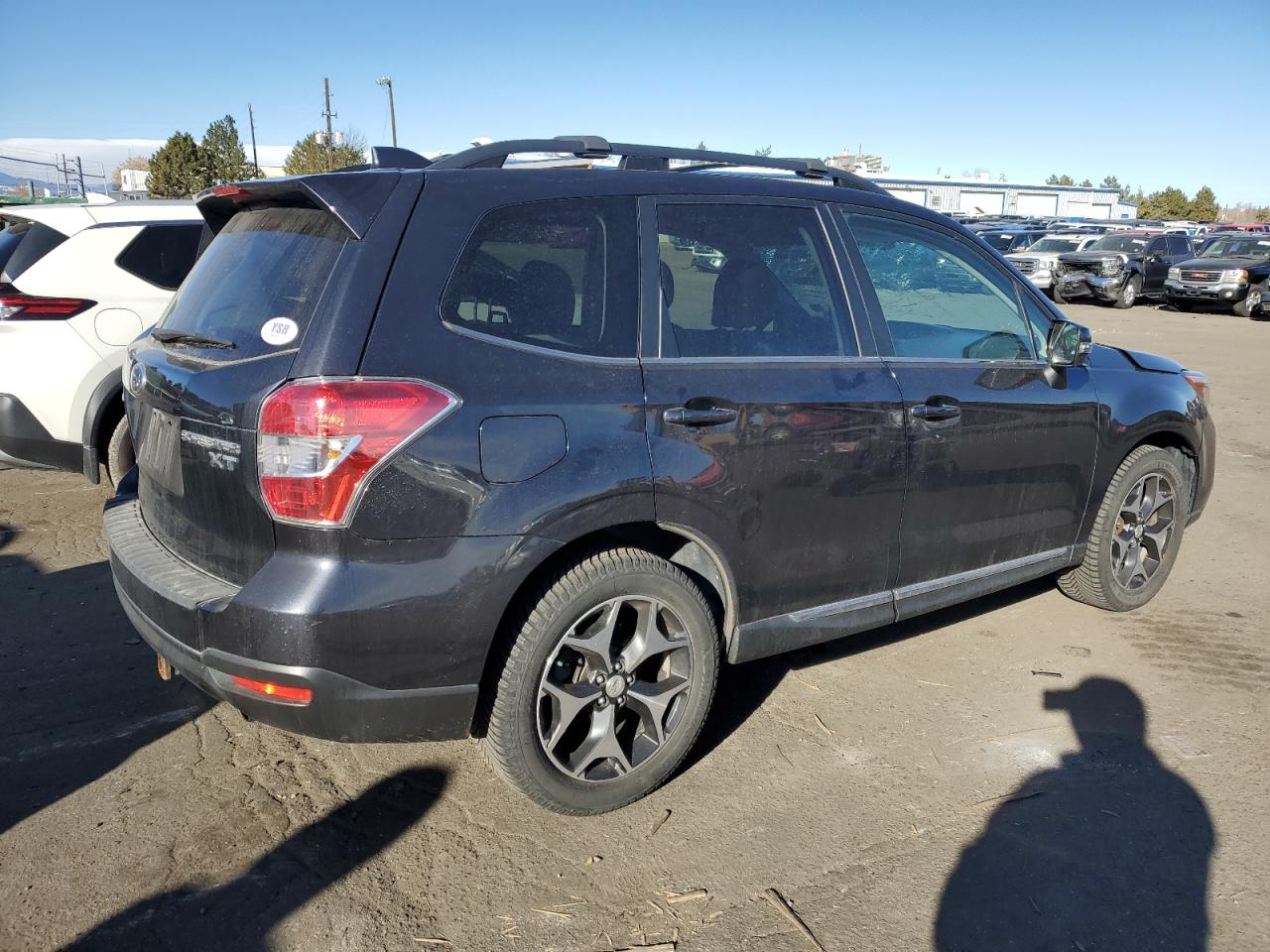 2016 Subaru Forester VIN JF2SJGVC8GH414173 Copart auction photo, front end / side damage thumbnail 3