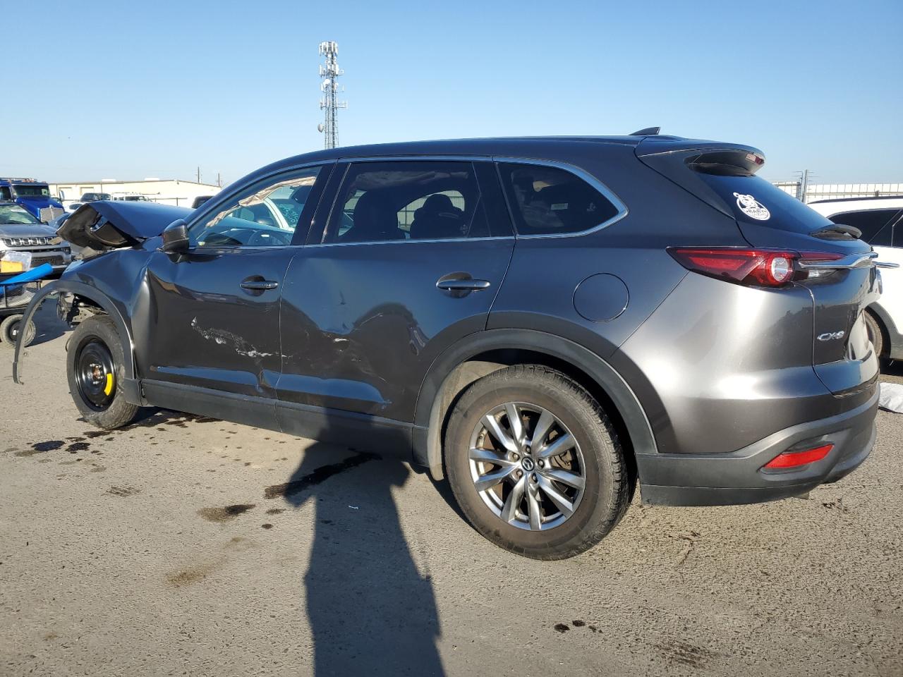 2019 Mazda CX-9 VIN JM3TCACY1K0306940 Copart auction photo, front end / side damage thumbnail 2