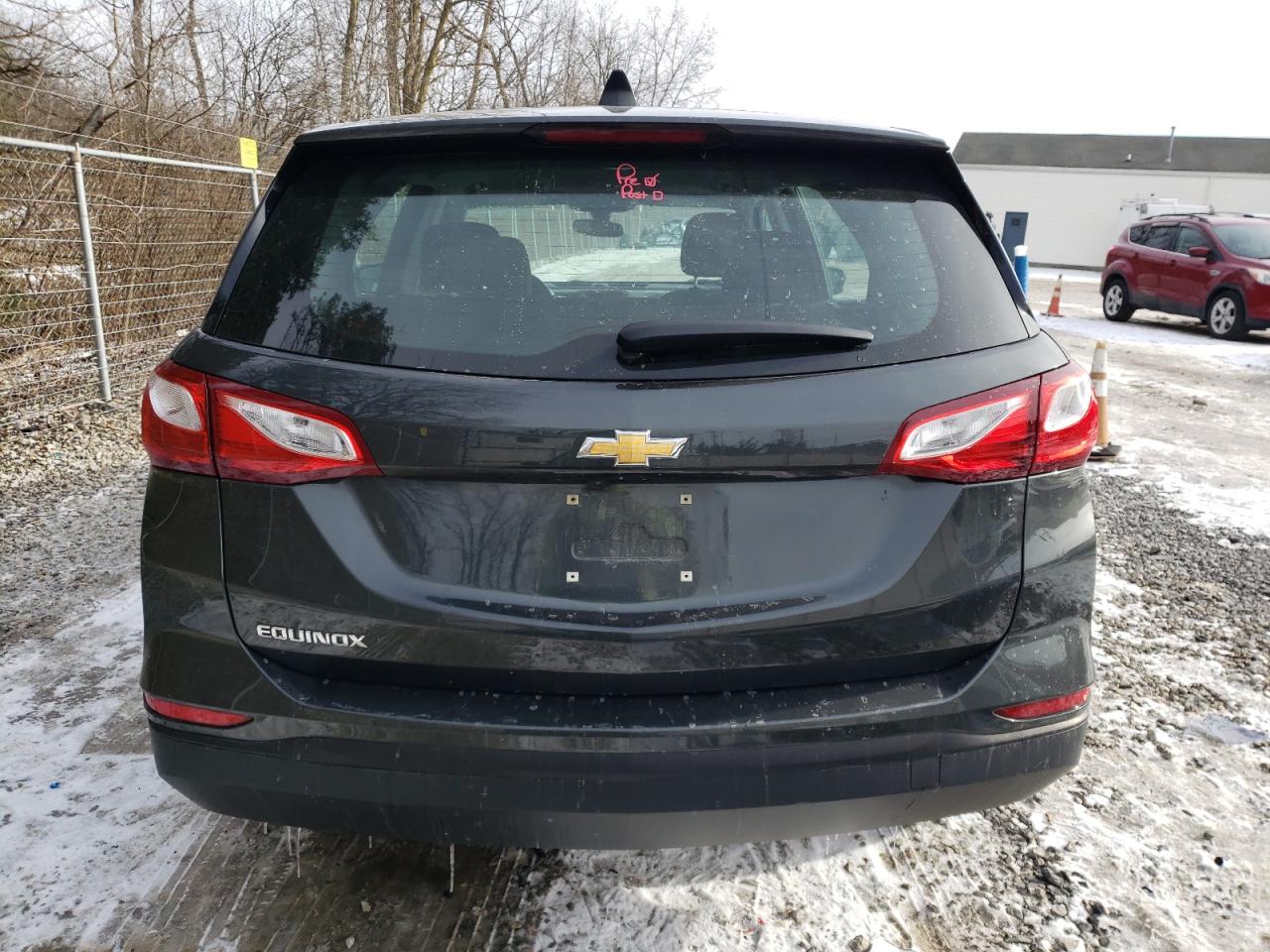 2019 Chevrolet Equinox VIN 3GNAXHEV7KS569160 Copart auction photo, front end / side damage thumbnail 6