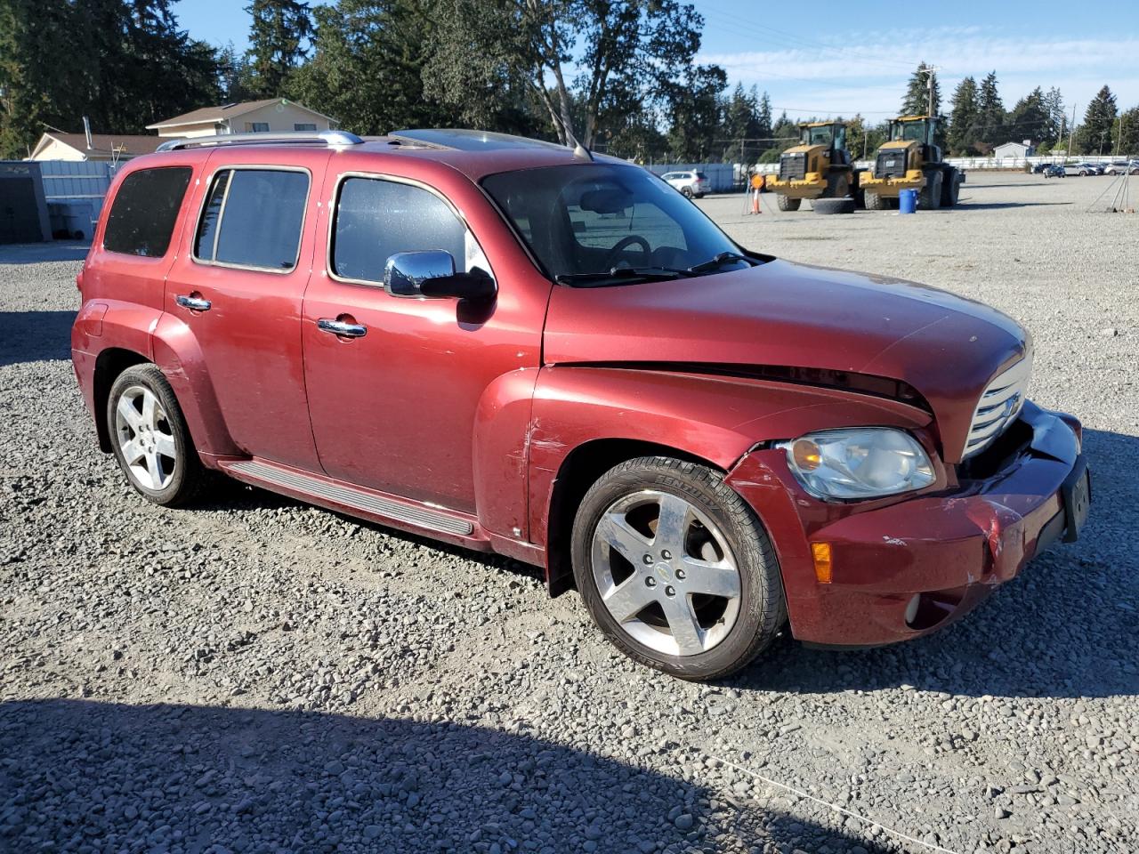 2008 Chevrolet HHR VIN 3GNDA53P68S608640 Copart auction photo, front end / side damage thumbnail 4