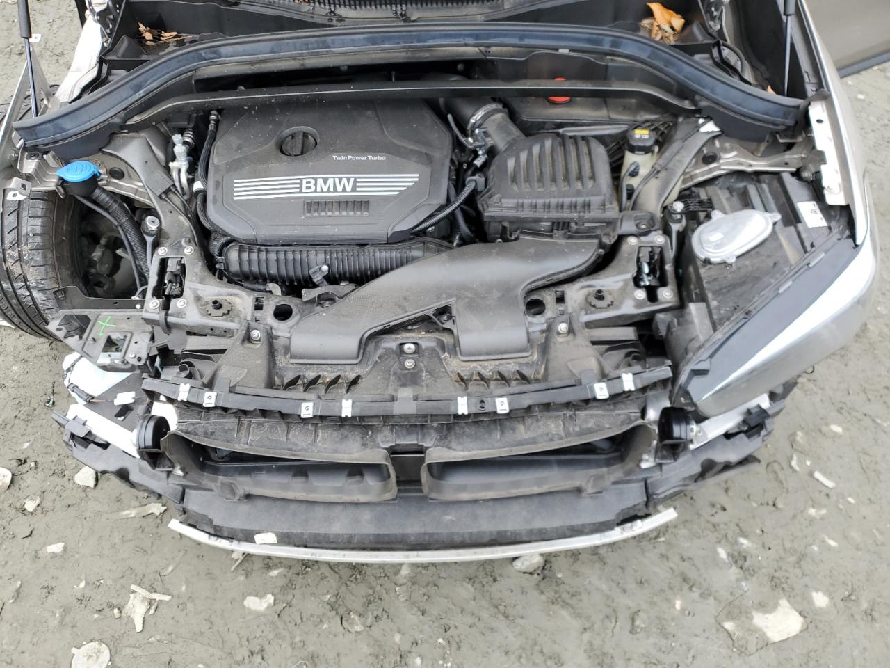 2022 BMW X1 VIN WBXJG9C07N5U58213 Copart auction photo, all over / undercarriage damage thumbnail 12