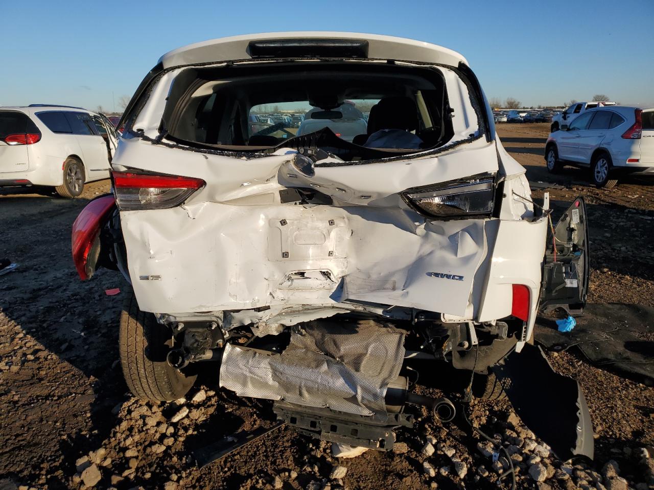 2022 Ford Escape VIN 1FMCU9G63NUB53760 Copart auction photo, rear end damage thumbnail 6