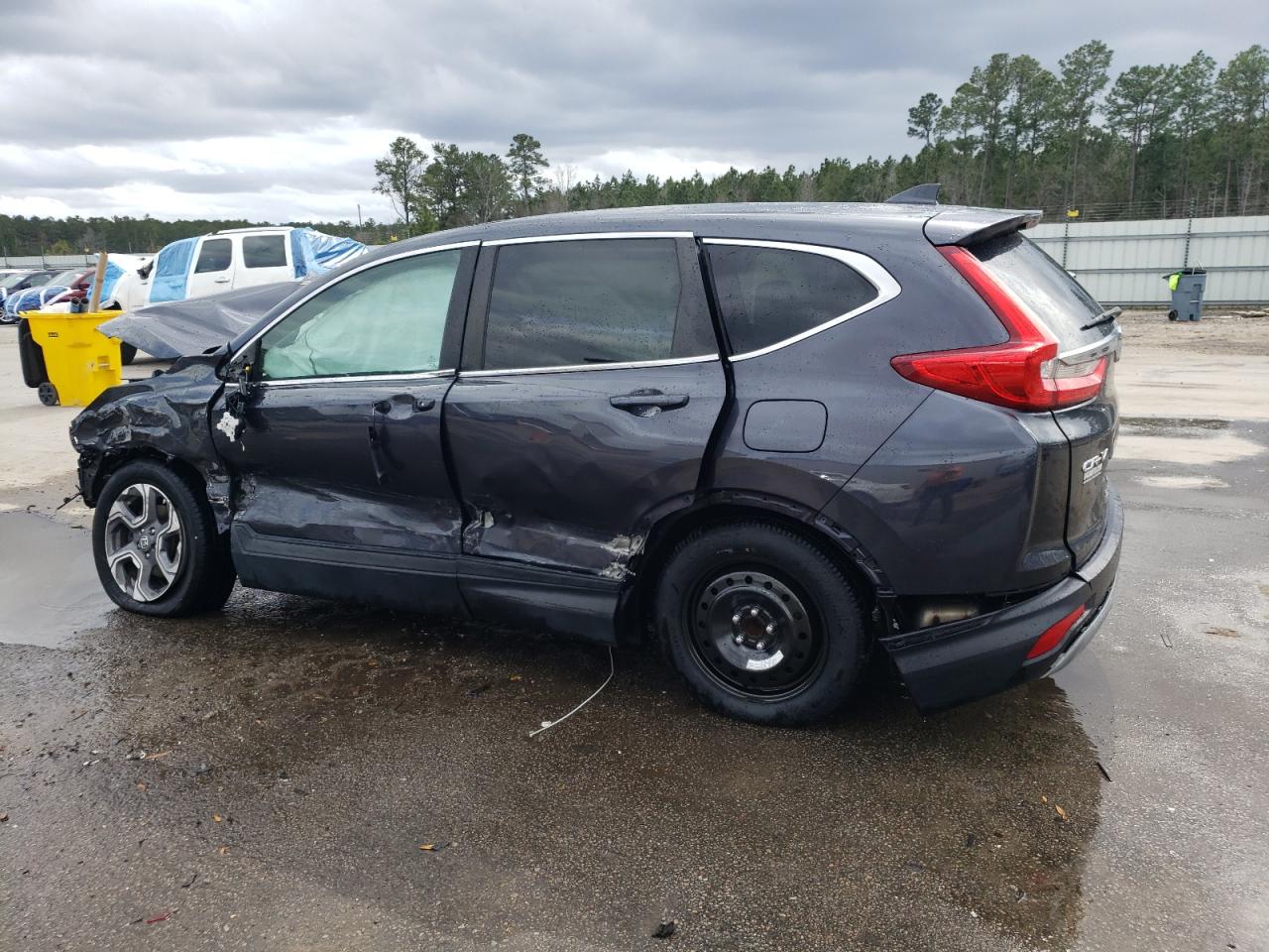 2019 Honda CR-V VIN 7FARW1H5XKE024102 Copart auction photo, front end / side damage thumbnail 2
