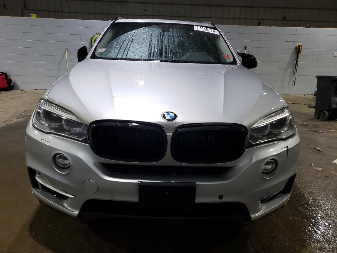2014 BMW X5 VIN 5UXKR0C58E0K44281 Copart auction photo, rear end / front end damage thumbnail 5