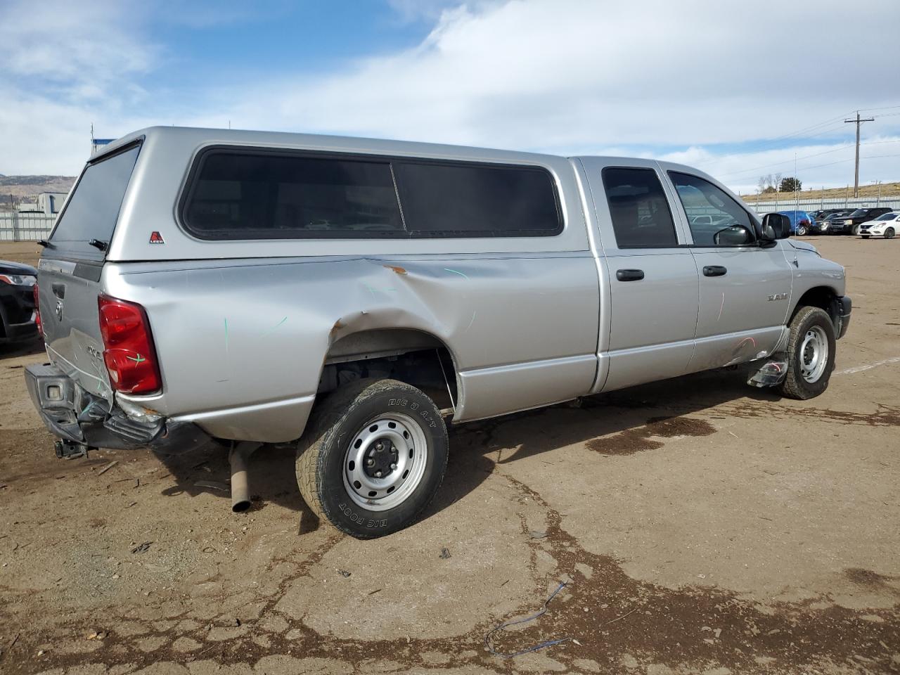 2008 Dodge RAM VIN 1D7HU18N48J151139 Copart auction photo, rear end / side damage thumbnail 3