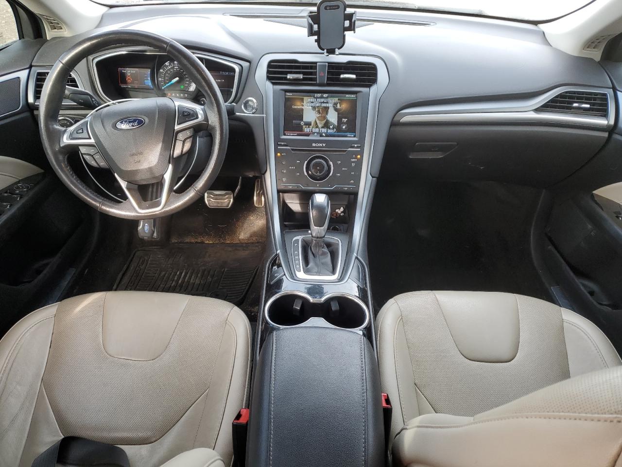 2015 Ford Fusion VIN 3FA6P0K90FR268773 Copart auction photo, front end damage thumbnail 8