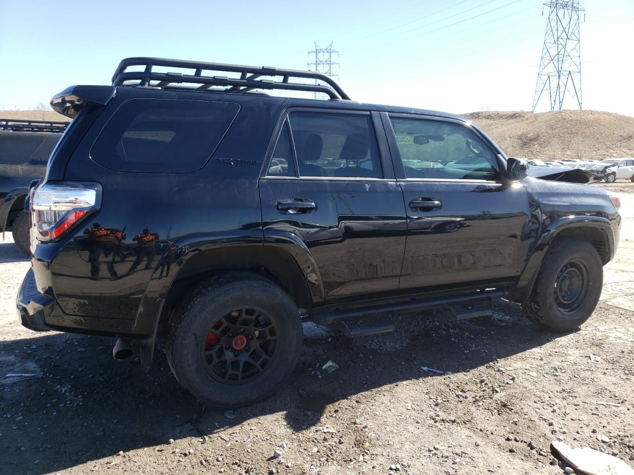 2022 Toyota 4Runner VIN JTELU5JRXN6078846 Copart auction photo, front end / side damage thumbnail 3