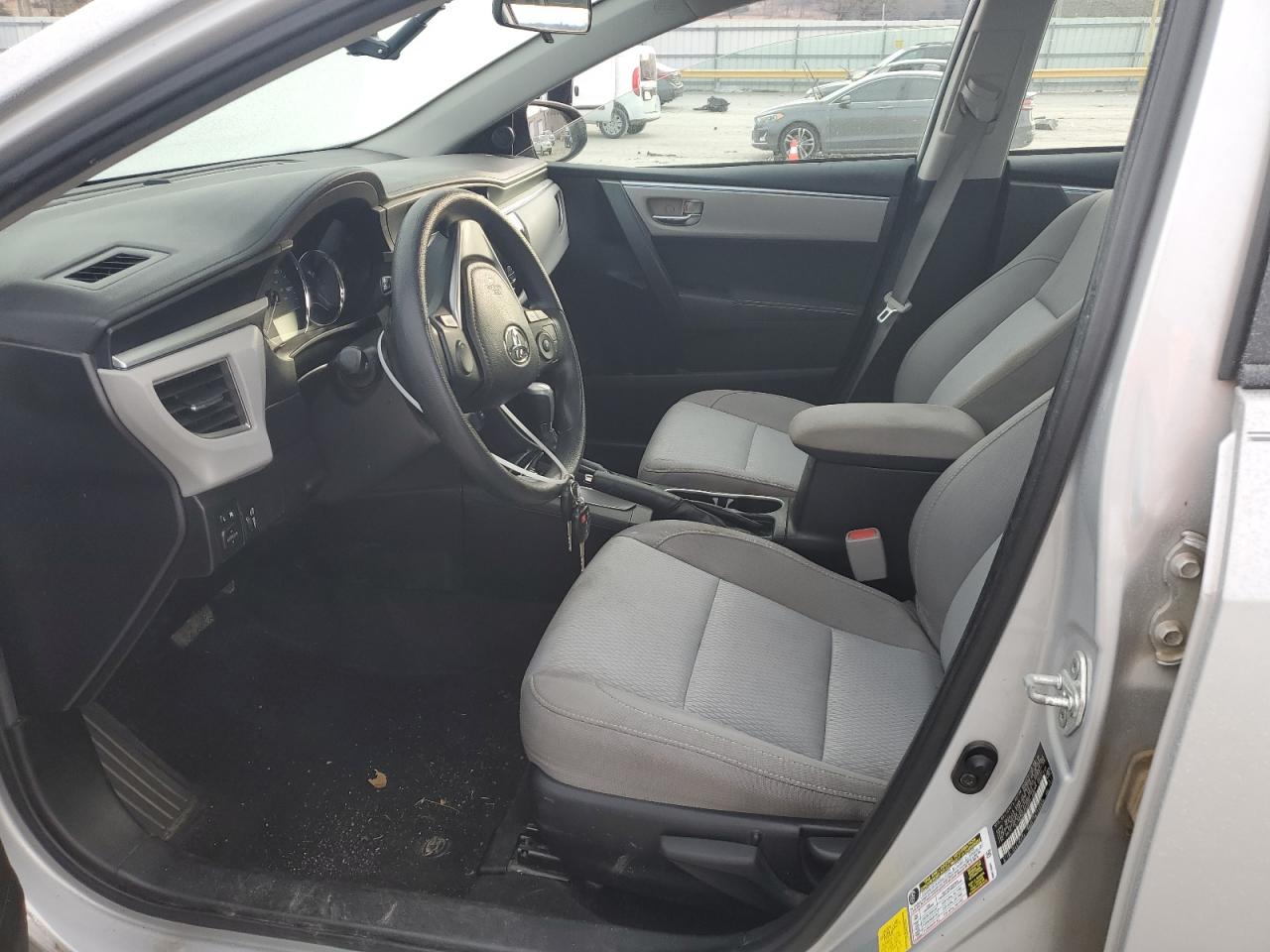 2016 Toyota Corolla VIN 2T1BURHE0GC701588 Copart auction photo, rear end damage thumbnail 7