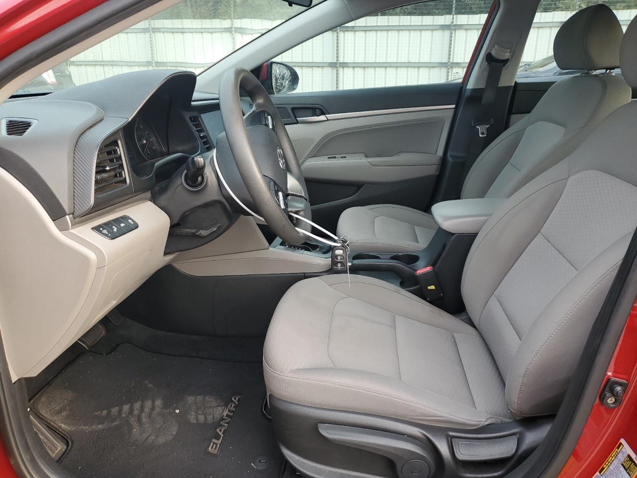 2020 Hyundai Elantra VIN KMHD84LFXLU995381 Copart auction photo, front end / minor dent/scratches damage thumbnail 7