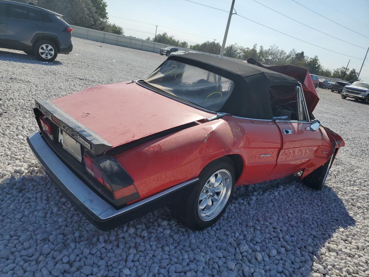 1986 Alfa Romeo Giulia VIN ZARBA5419G1043011 Copart auction photo, all over damage thumbnail 3