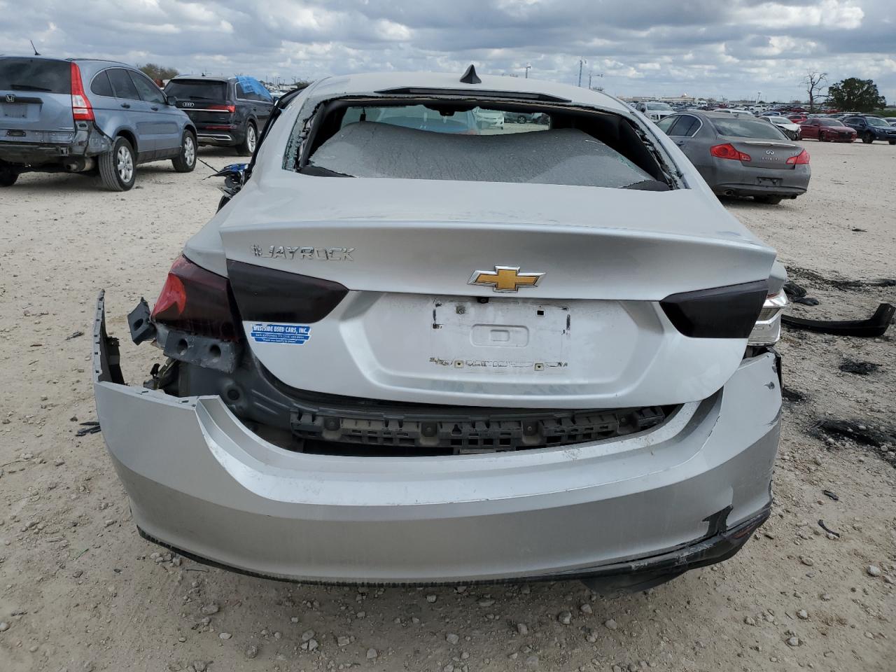 2018 Chevrolet Malibu VIN 1G1ZB5ST8JF273443 Copart auction photo, all over damage thumbnail 6