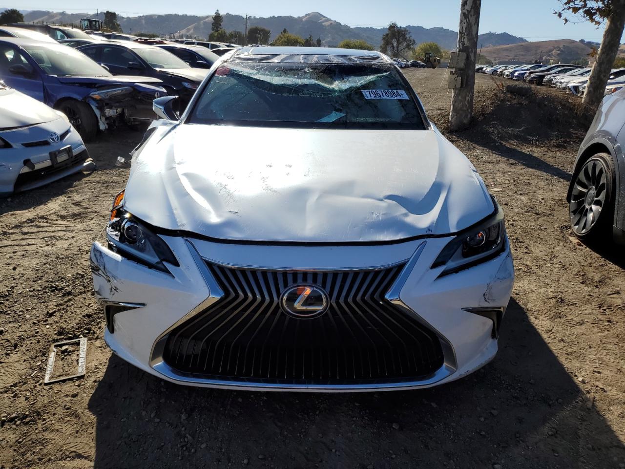 2019 Lexus ES VIN 58ABZ1B13KU030569 Copart auction photo, all over damage thumbnail 5
