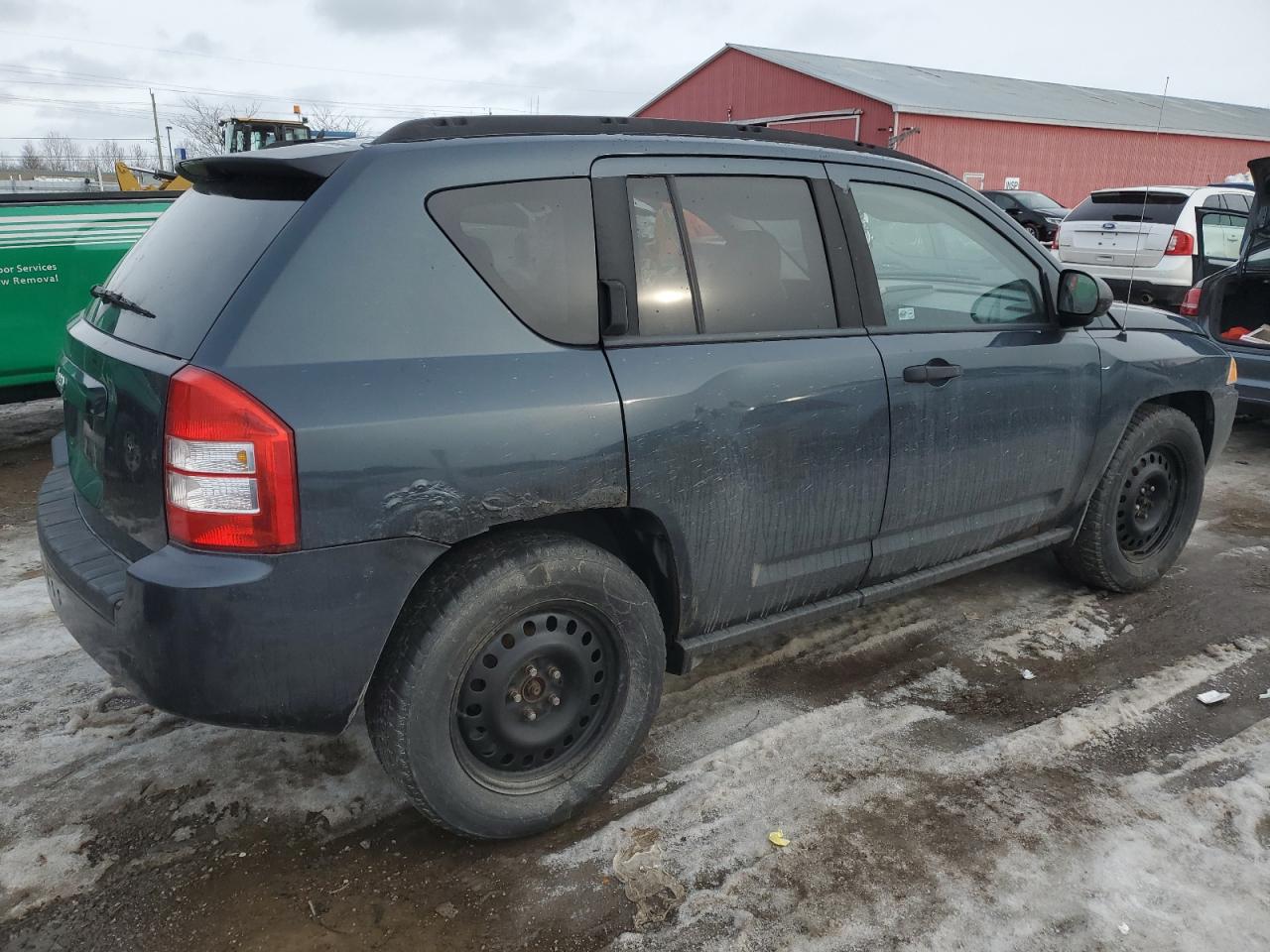 2007 Jeep Compass VIN 1J8FF47W37D346128 Copart auction photo, rear end / front end damage thumbnail 3