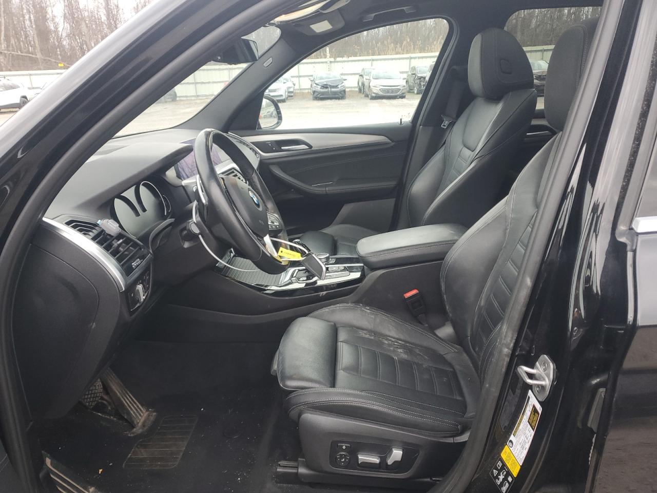 2021 BMW X3 VIN 5UXTY5C0XM9D82183 Copart auction photo, front end damage thumbnail 7