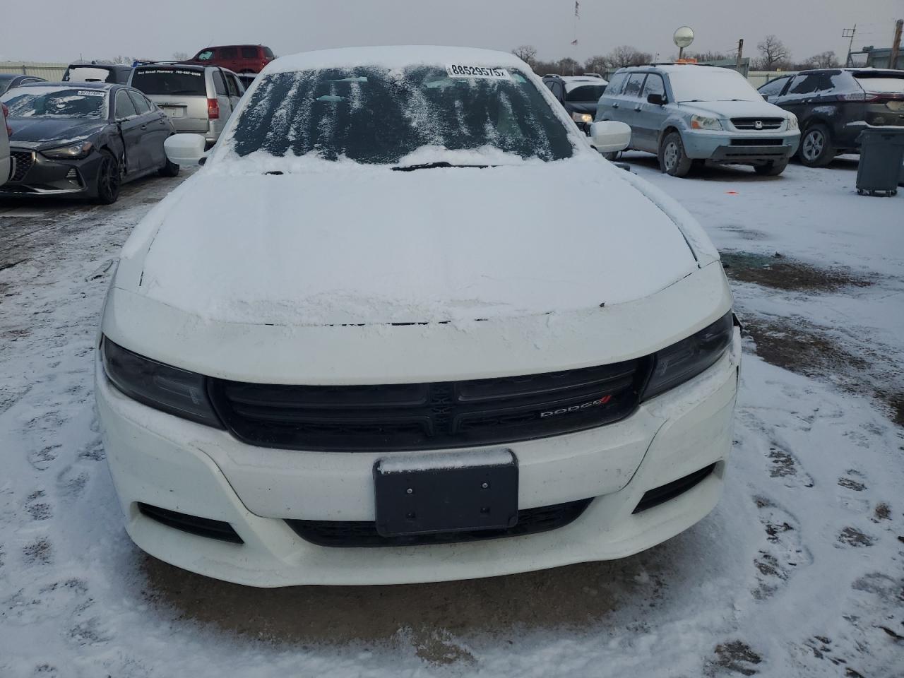 2016 Dodge Charger VIN 2C3CDXHG3GH346887 Copart auction photo, rear end / side damage thumbnail 5