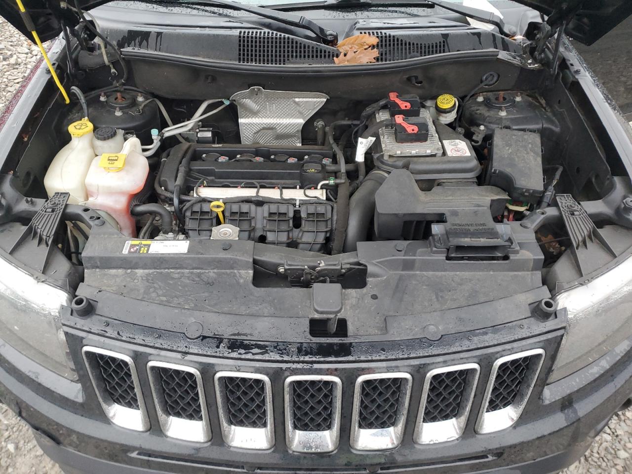 2017 Jeep Compass VIN 1C4NJCBA2HD147449 Copart auction photo, front end damage thumbnail 14