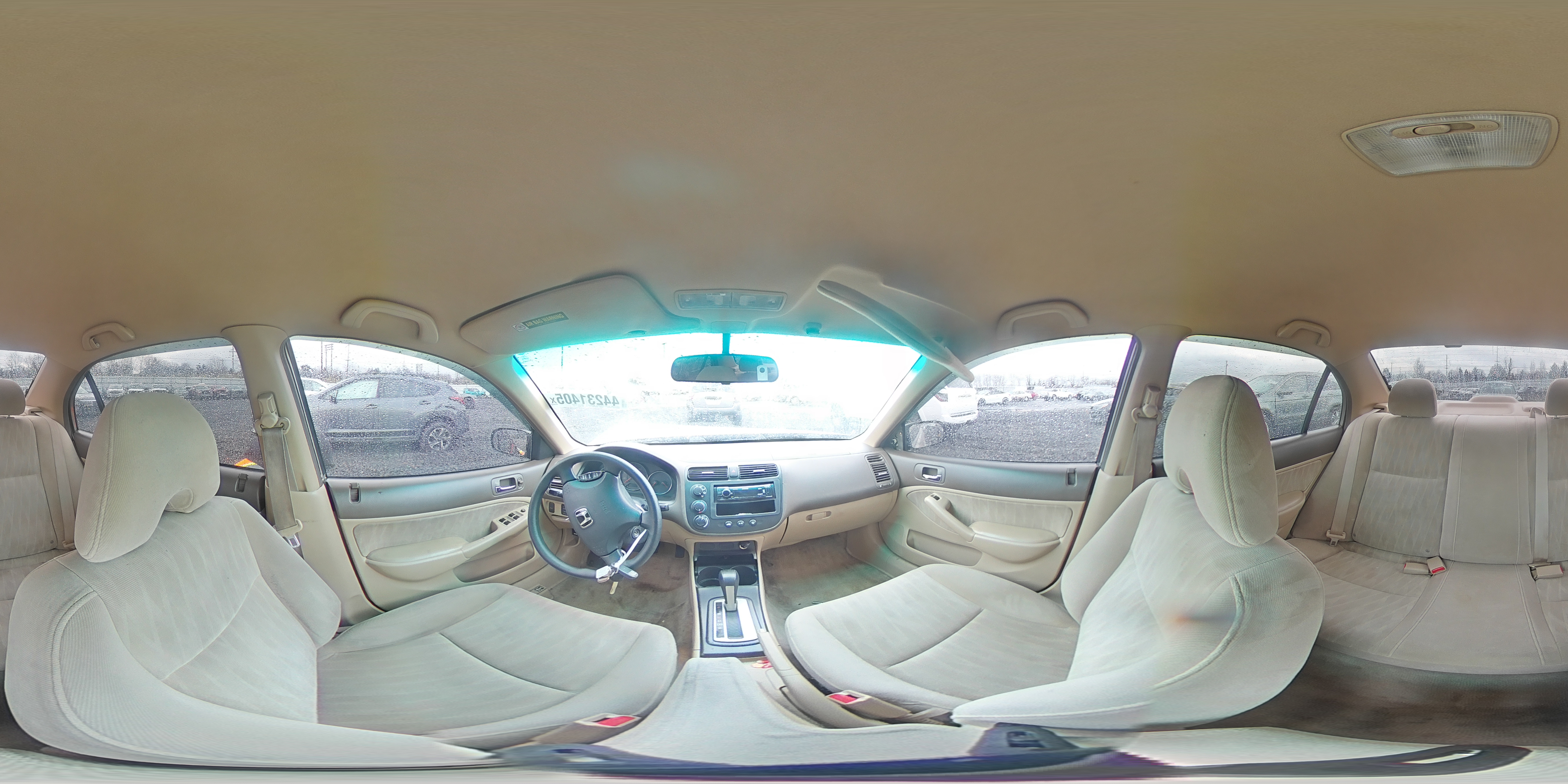 2004 Honda Civic VIN 2HGES16544H531228 Copart auction photo, front end damage thumbnail 12