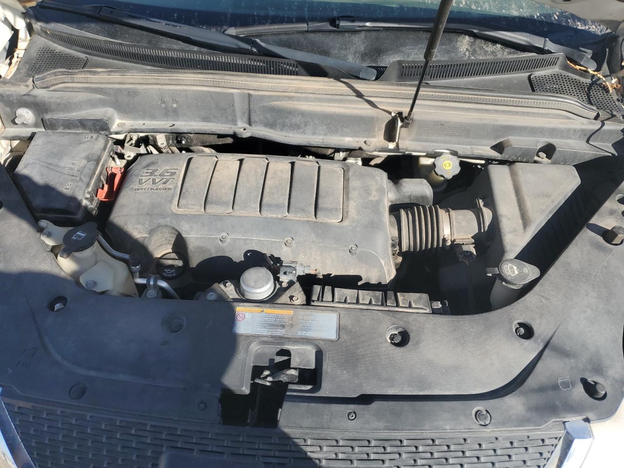 2011 GMC Acadia VIN 1GKKRRED1BJ117361 Copart auction photo, side damage thumbnail 12