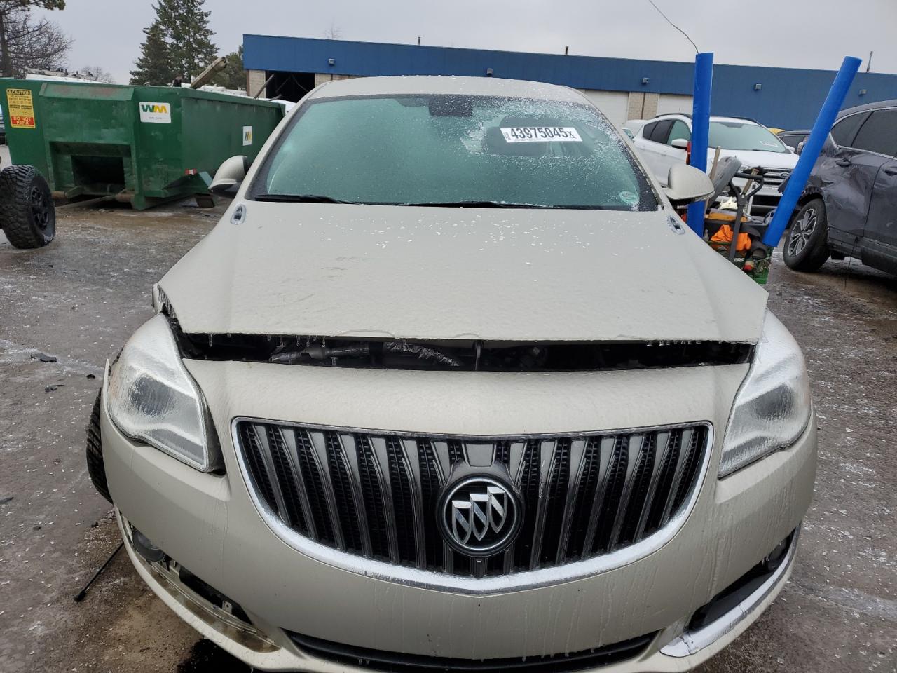 2016 Buick Regal VIN 2G4GS5GX9G9194550 Copart auction photo, front end damage thumbnail 5