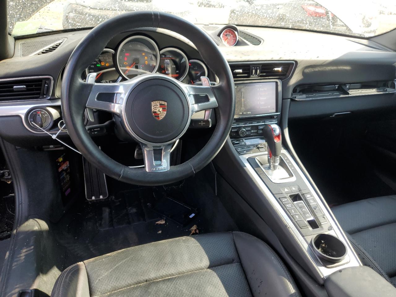 2013 Porsche 911 VIN WP0CB2A93DS155278 Copart auction photo, side / rear end damage thumbnail 8