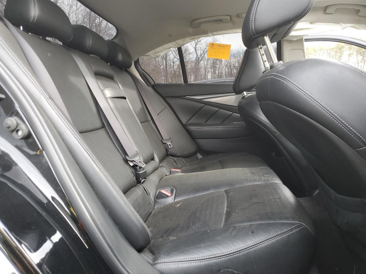 2019 Infiniti Q50 VIN JN1EV7AR4KM592384 Copart auction photo, front end / undercarriage damage thumbnail 11