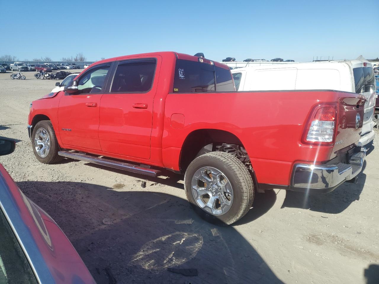 2022 RAM 1500 VIN 1C6RRFFG8NN213722 Copart auction photo, front end / side damage thumbnail 2