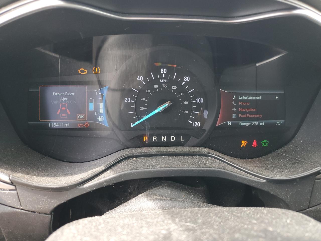 2019 Ford Fusion VIN 3FA6P0MU3KR180750 Copart auction photo, front end / side damage thumbnail 9