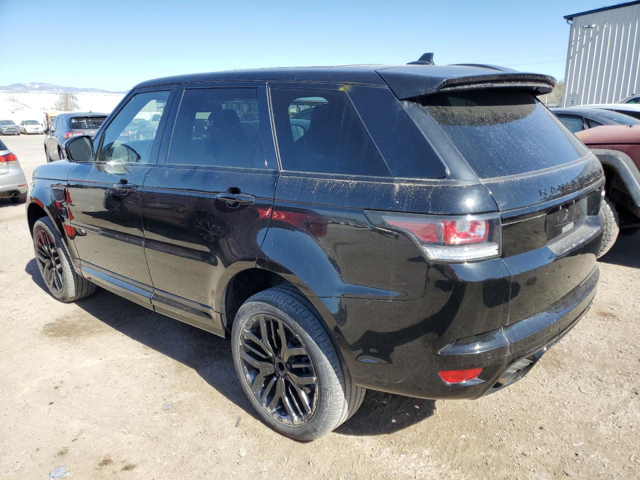 2016 Land Rover Range rover sport VIN SALWZ2EF5GA580299 Copart auction photo, vandalism damage thumbnail 2