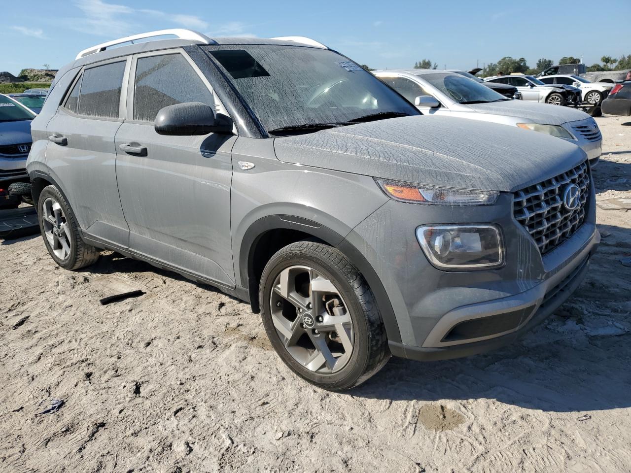 2023 Hyundai Venue VIN KMHRC8A31PU209784 Copart auction photo, rear end damage thumbnail 4