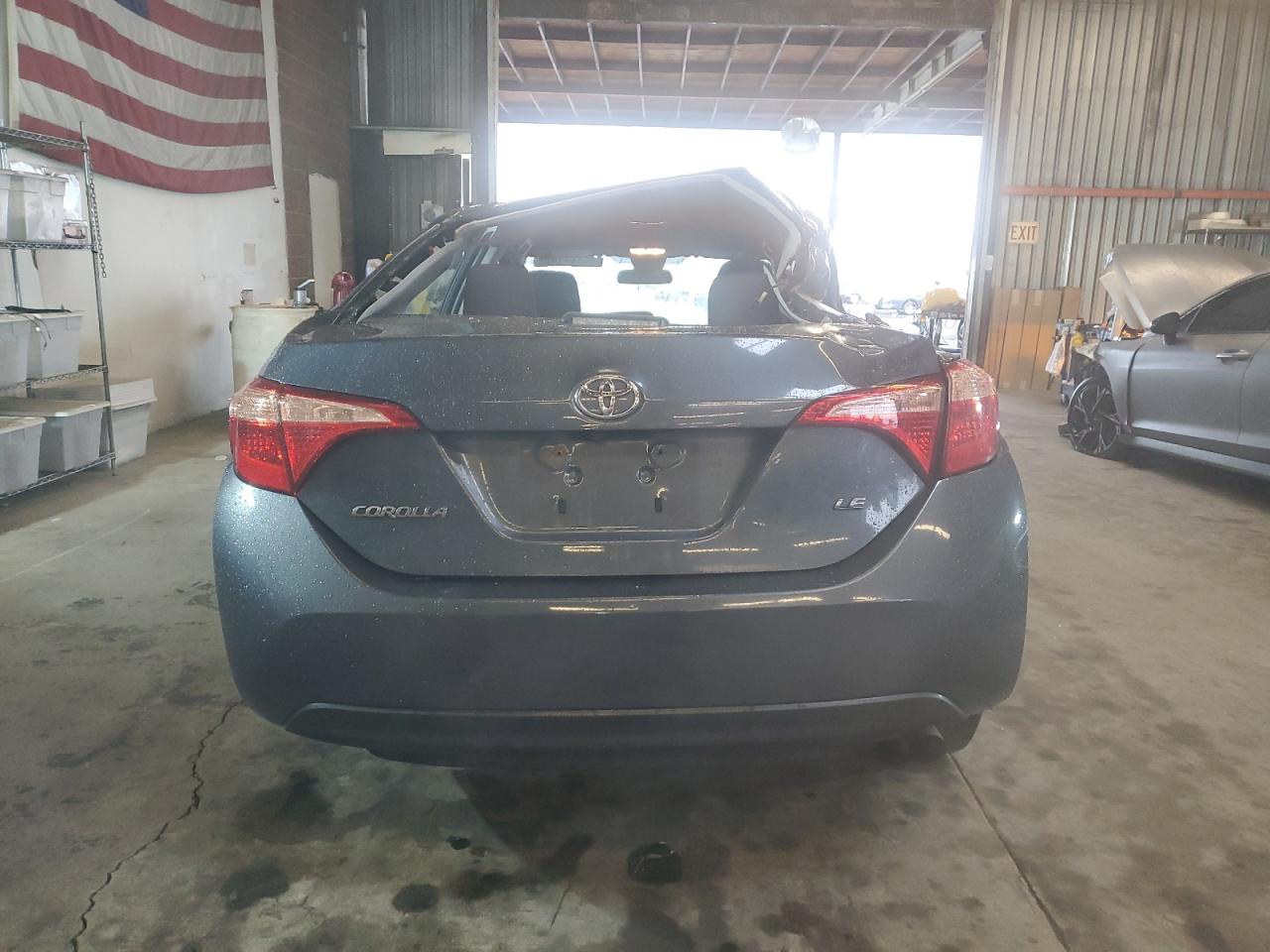 2018 Toyota Corolla VIN 2T1BURHE4JC068875 Copart auction photo, all over / rollover damage thumbnail 6