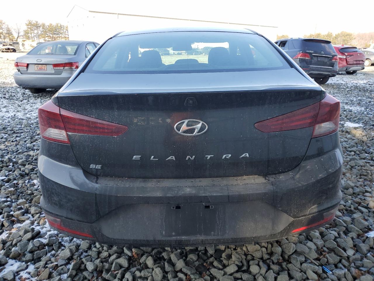 2019 Hyundai Elantra VIN KMHD74LF4KU809108 Copart auction photo, front end damage thumbnail 6