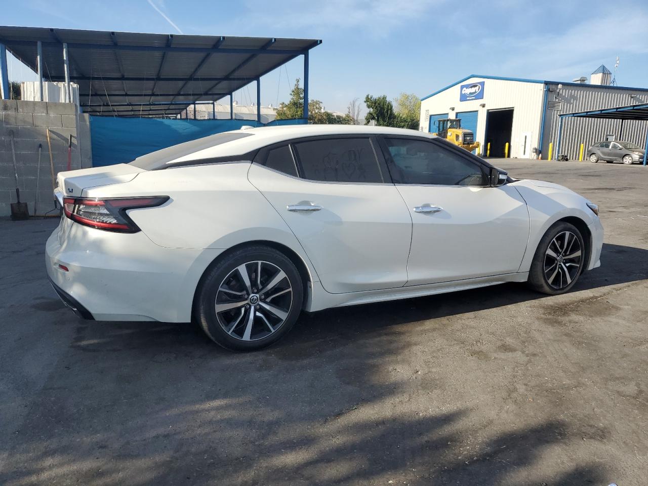 2021 Nissan Maxima VIN 1N4AA6CV2MC509786 Copart auction photo, front end / side damage thumbnail 3