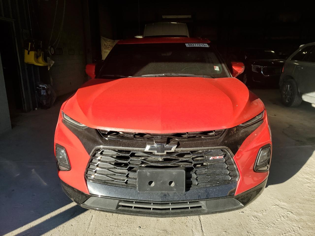 2021 Chevrolet Blazer VIN 3GNKBKRS1MS563499 Copart auction photo, rear end / minor dent/scratches damage thumbnail 5