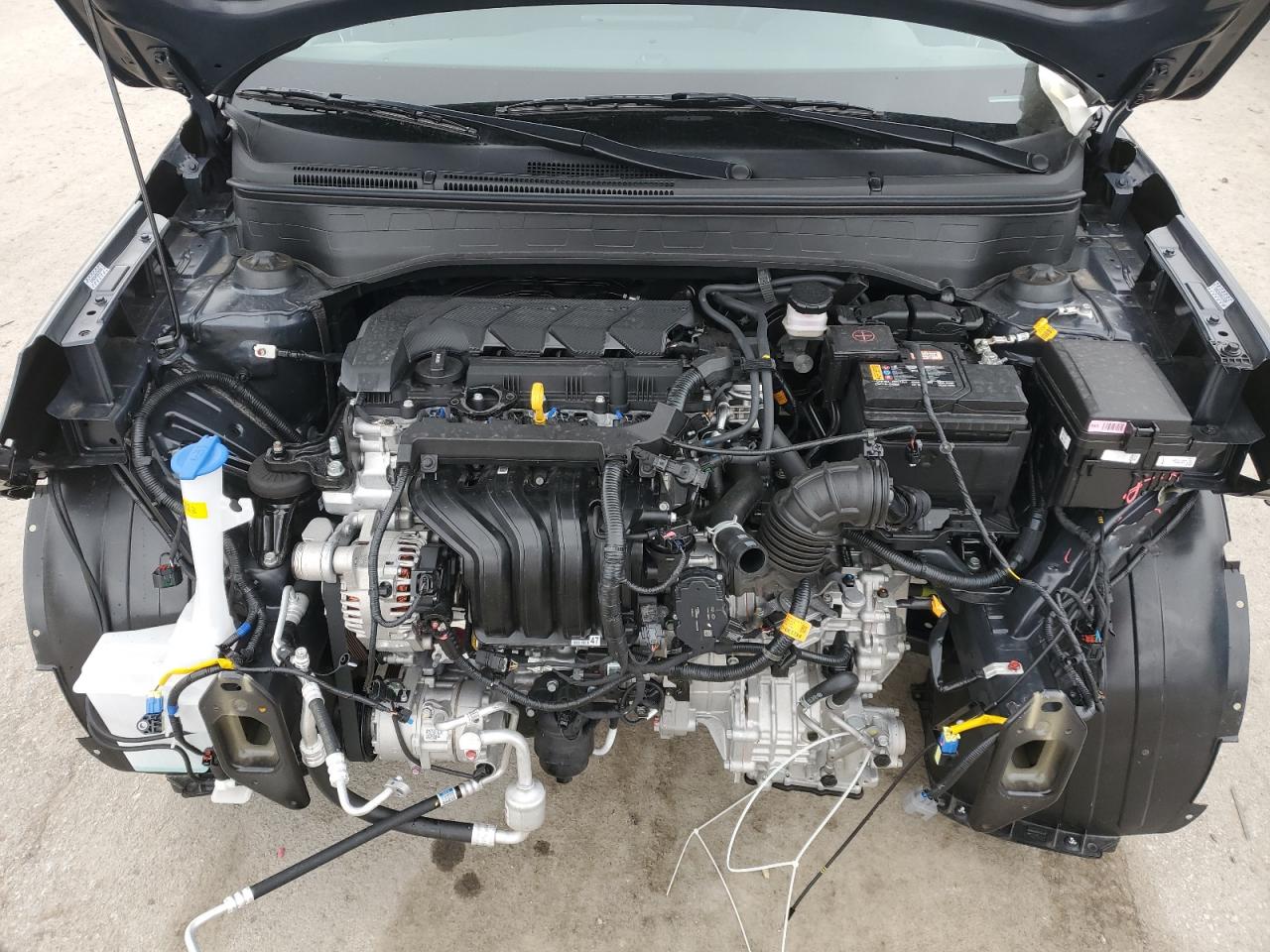 2024 Hyundai Venue VIN KMHRC8A36RU339384 Copart auction photo, front end damage thumbnail 12