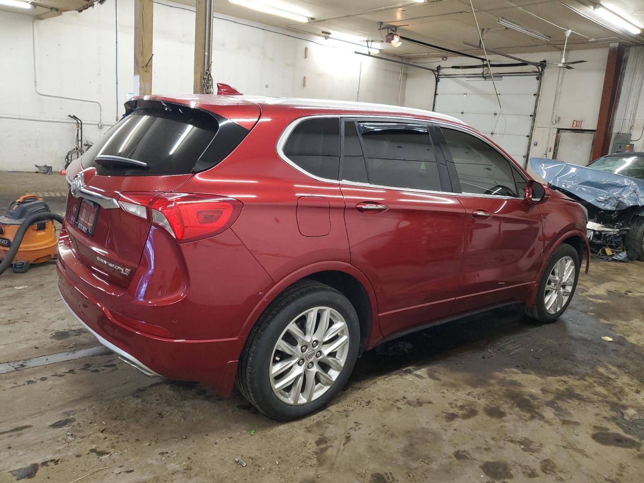 2019 Buick Envision VIN LRBFX4SX5KD042567 Copart auction photo, front end damage thumbnail 3