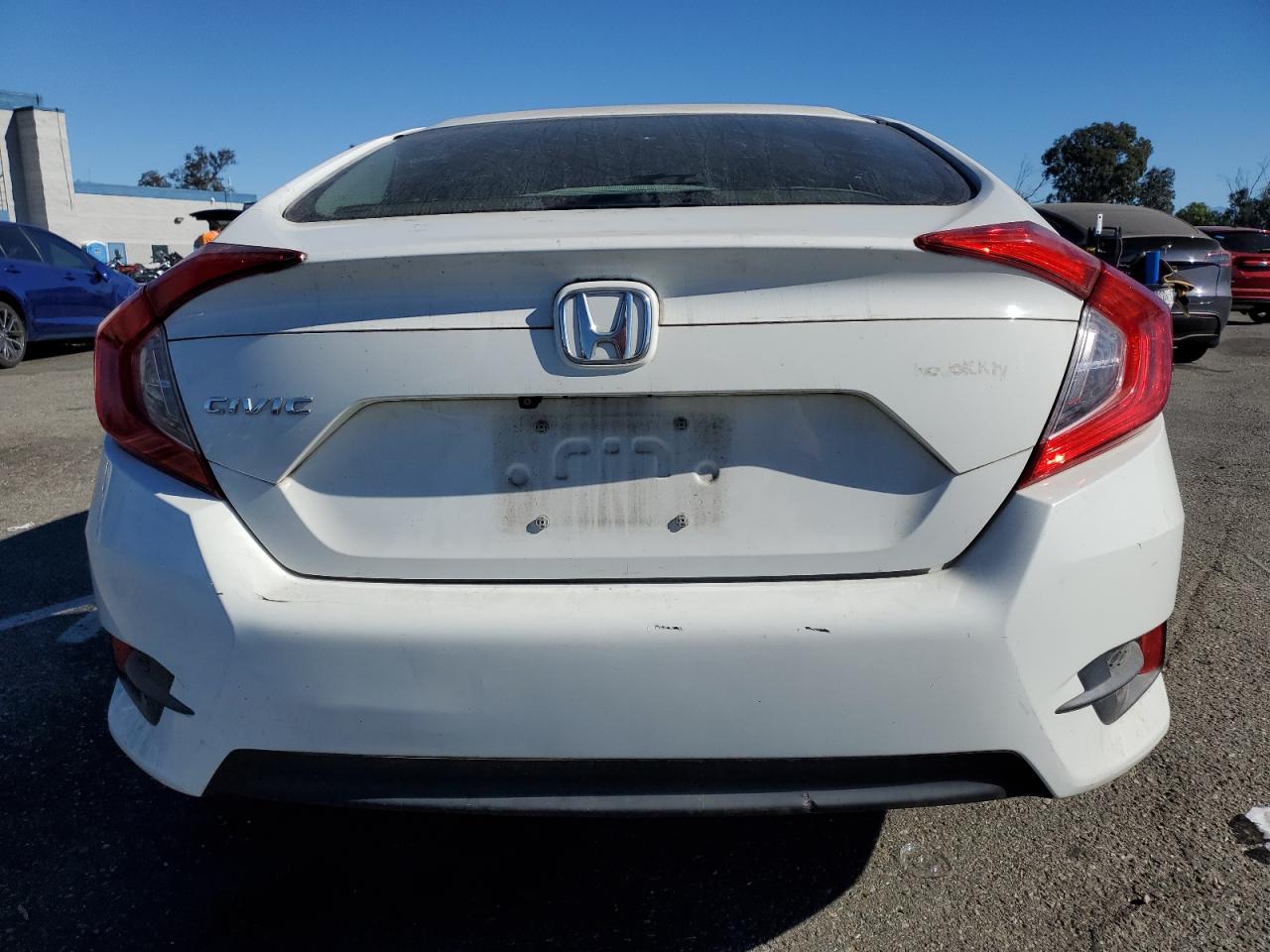 2017 Honda Civic VIN 2HGFC2F56HH565751 Copart auction photo, front end / side damage thumbnail 6