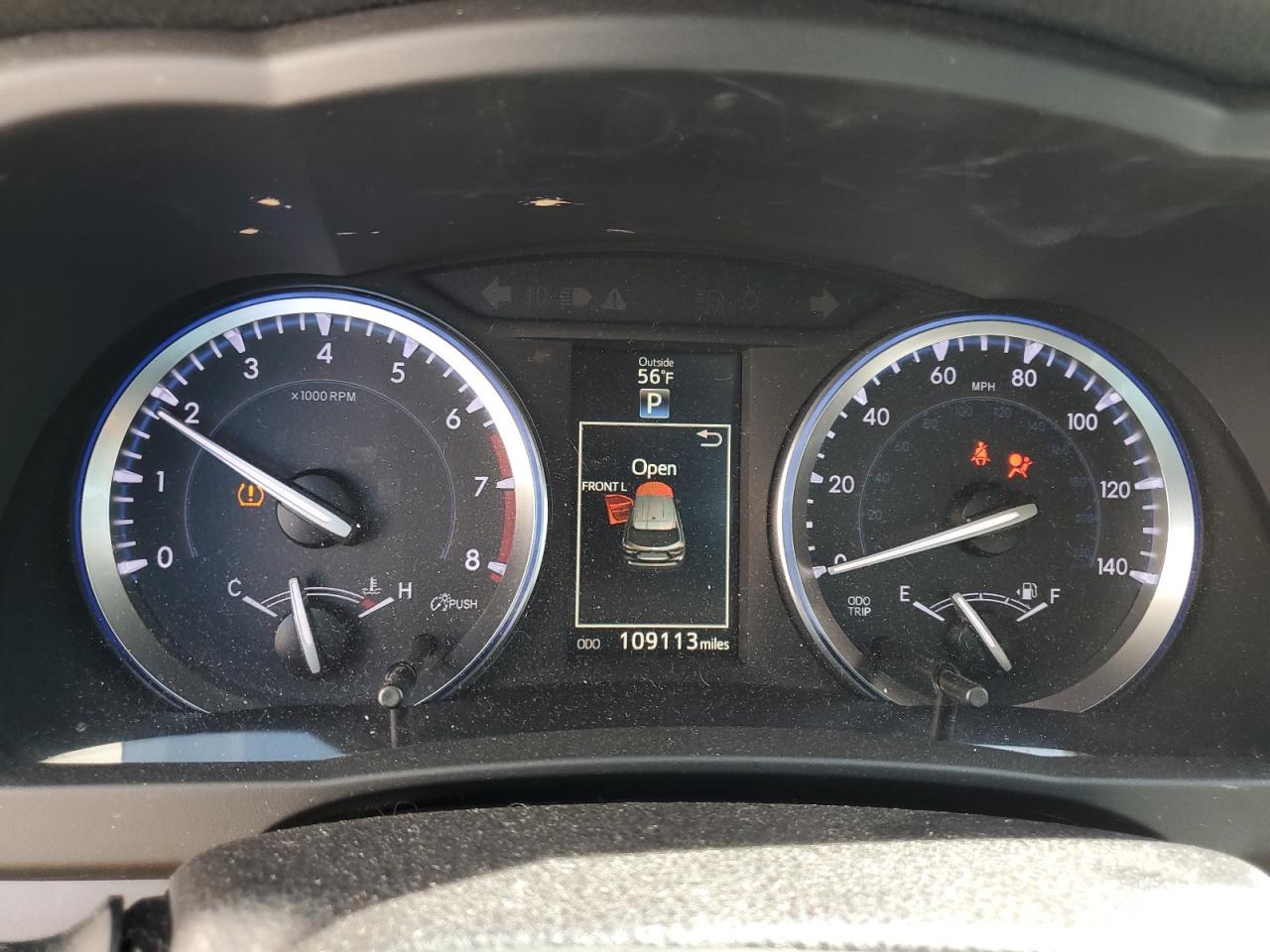 2016 Toyota Highlander VIN 5TDJKRFH6GS310032 Copart auction photo, side damage thumbnail 9