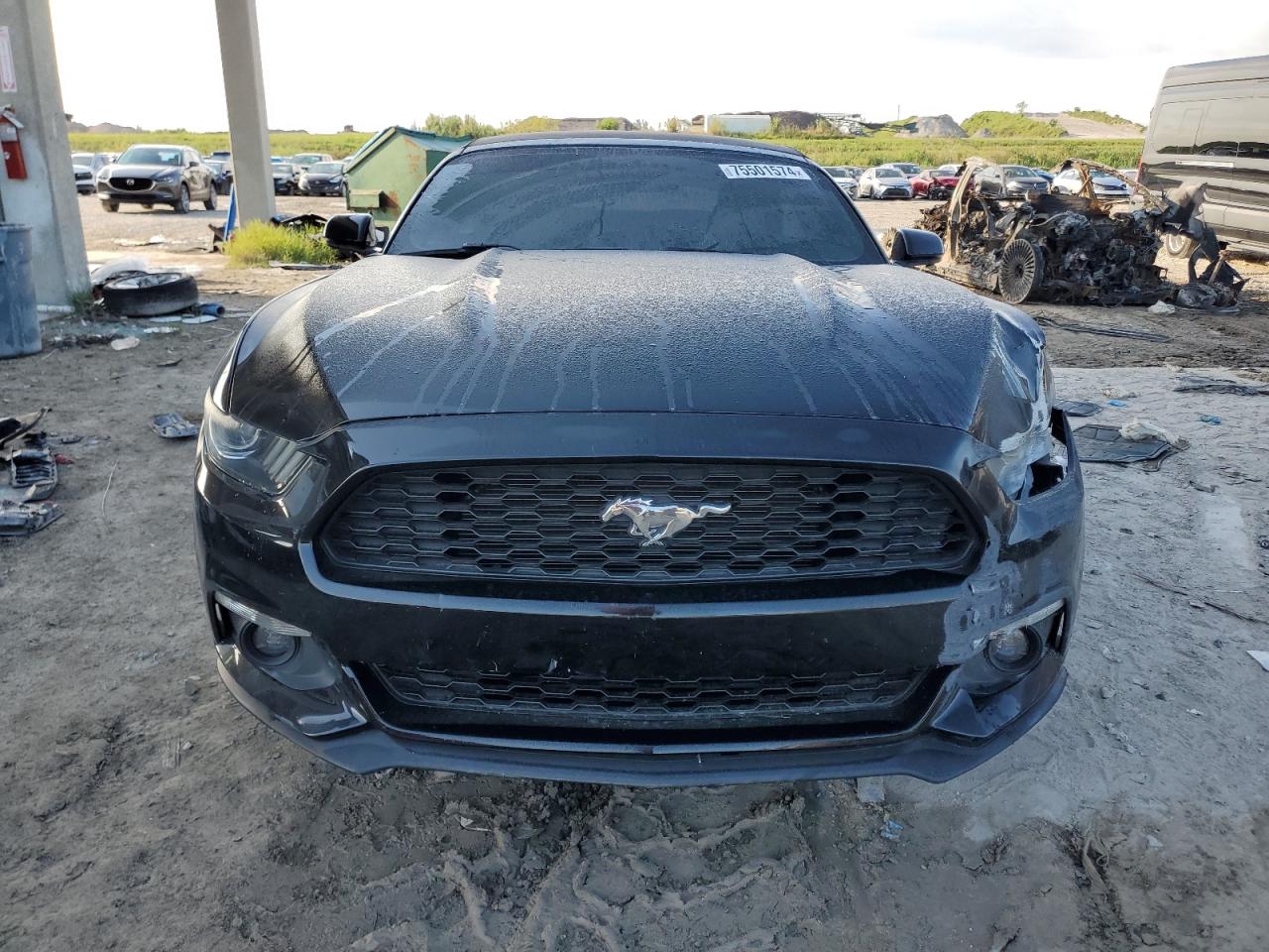 2017 Ford Mustang VIN 1FATP8UH5H5295818 Copart auction photo, front end / minor dent/scratches damage thumbnail 5