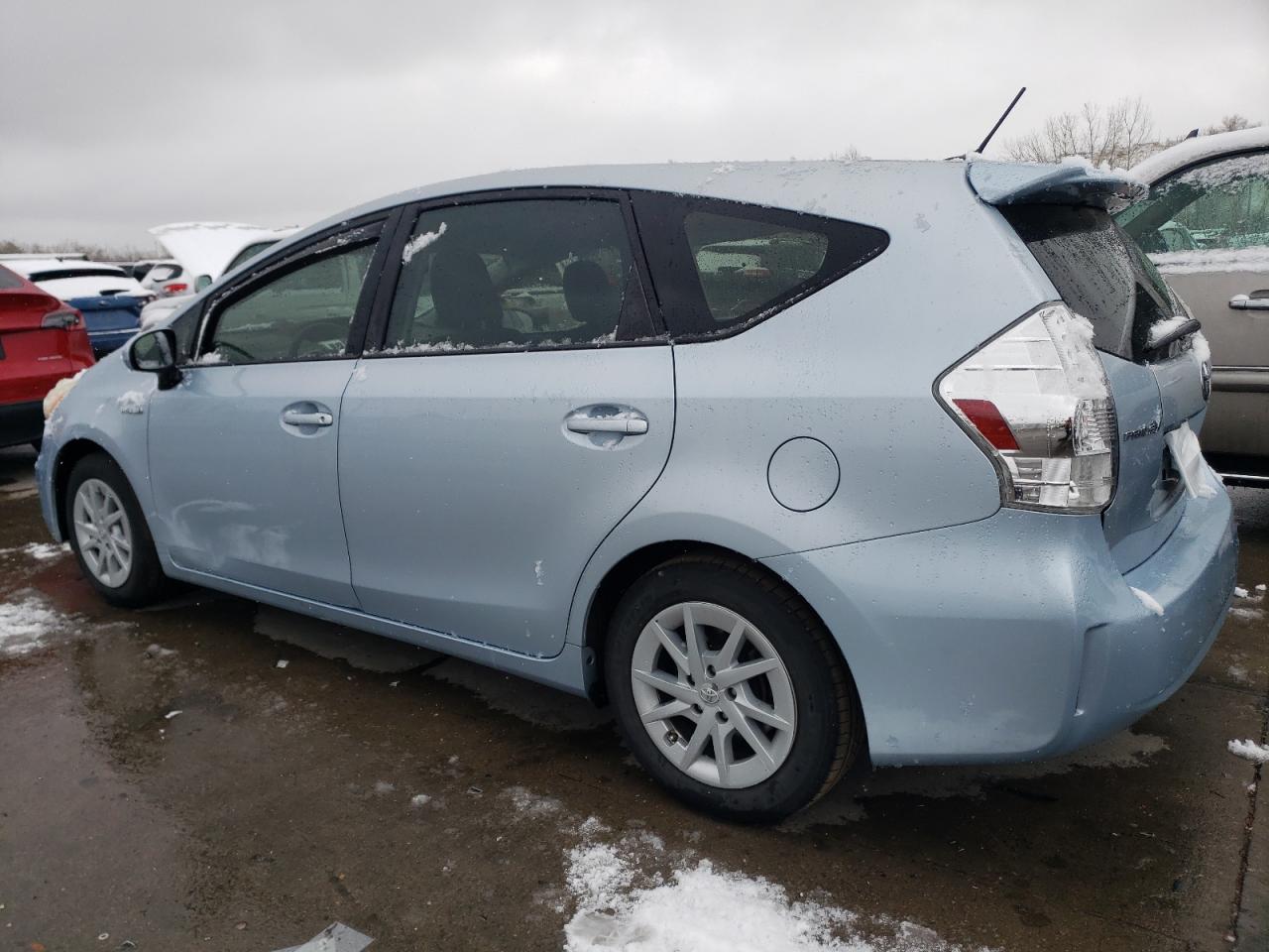 2012 Toyota Prius VIN JTDZN3EU1C3114503 Copart auction photo, rear end / side damage thumbnail 2
