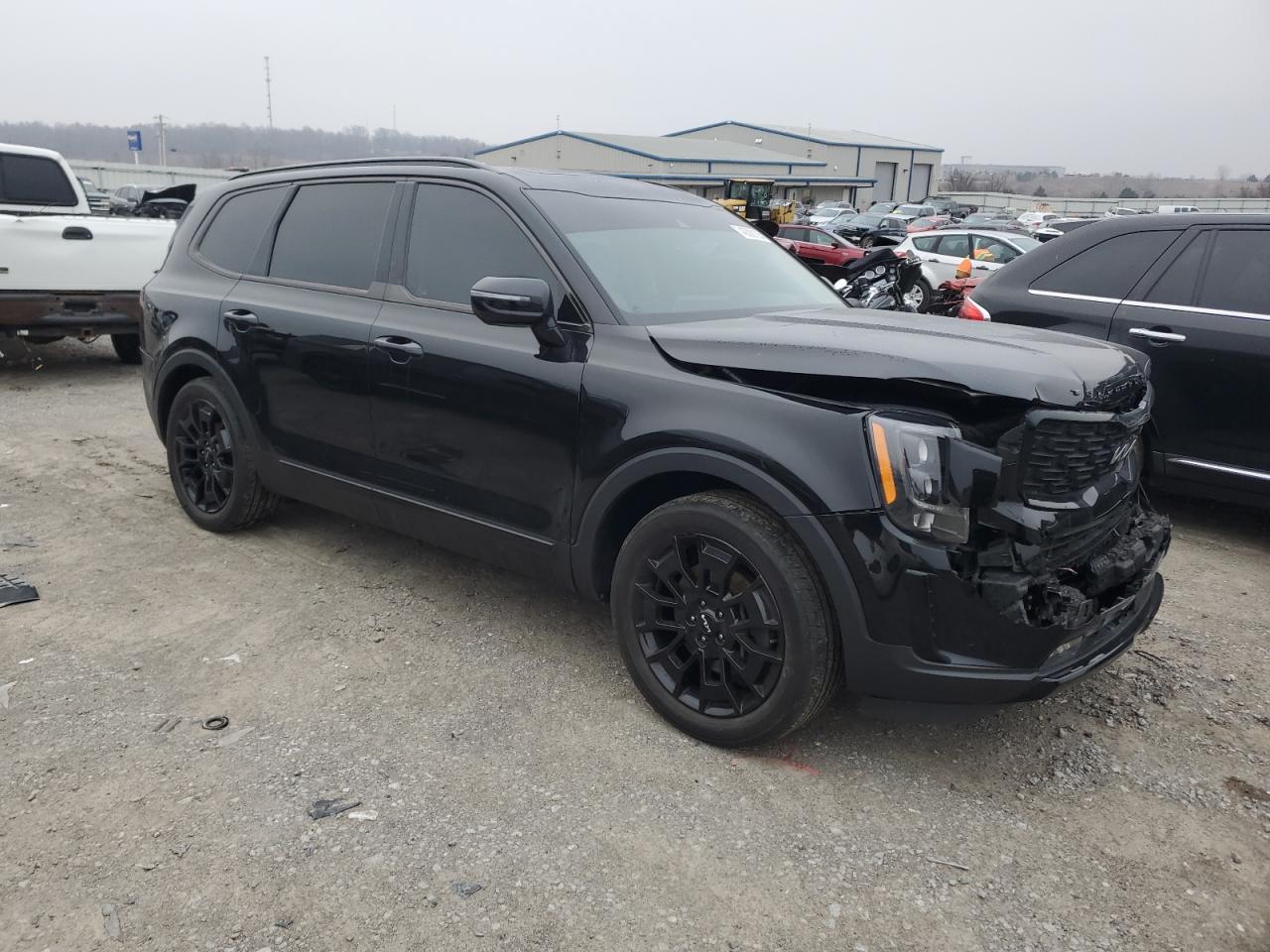 2022 KIA Telluride VIN 5XYP5DHC1NG228824 Copart auction photo, front end / rear end damage thumbnail 4
