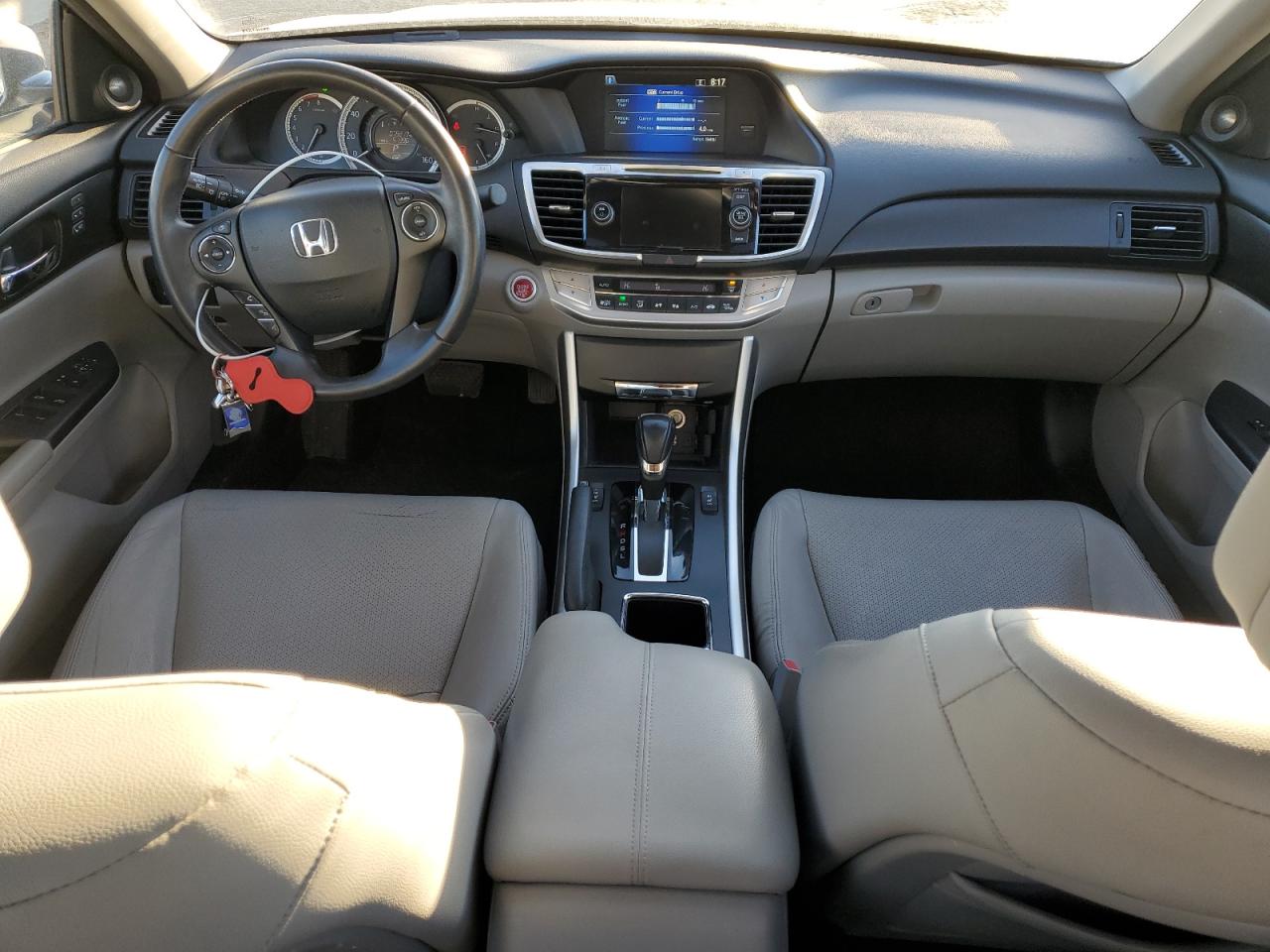 2014 Honda Accord VIN 1HGCR2F81EA117889 Copart auction photo, rear end damage thumbnail 8