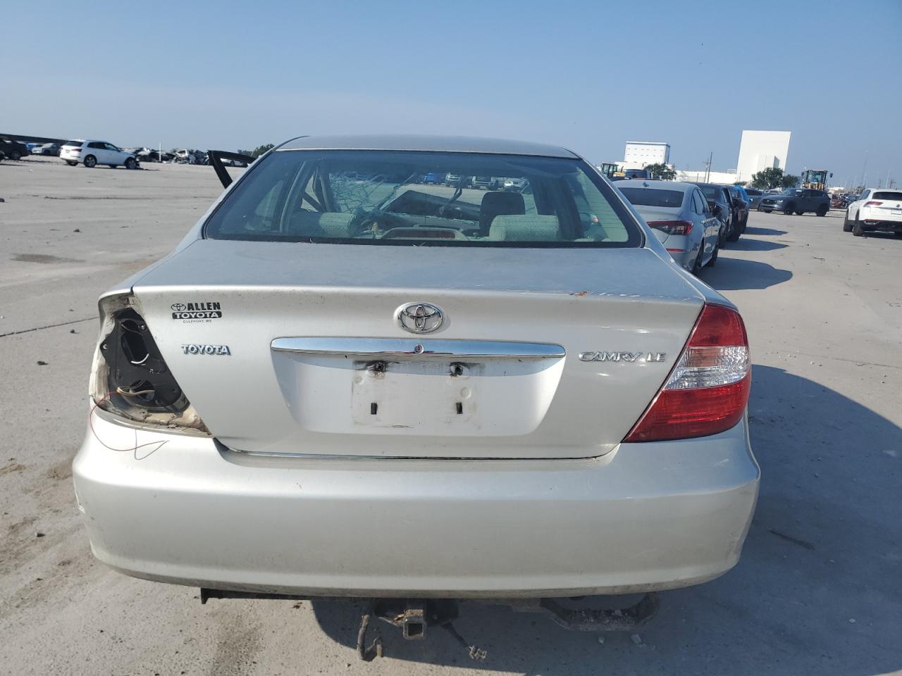 2004 Toyota Camry VIN 4T1BE32K94U835566 Copart auction photo, all over damage thumbnail 6