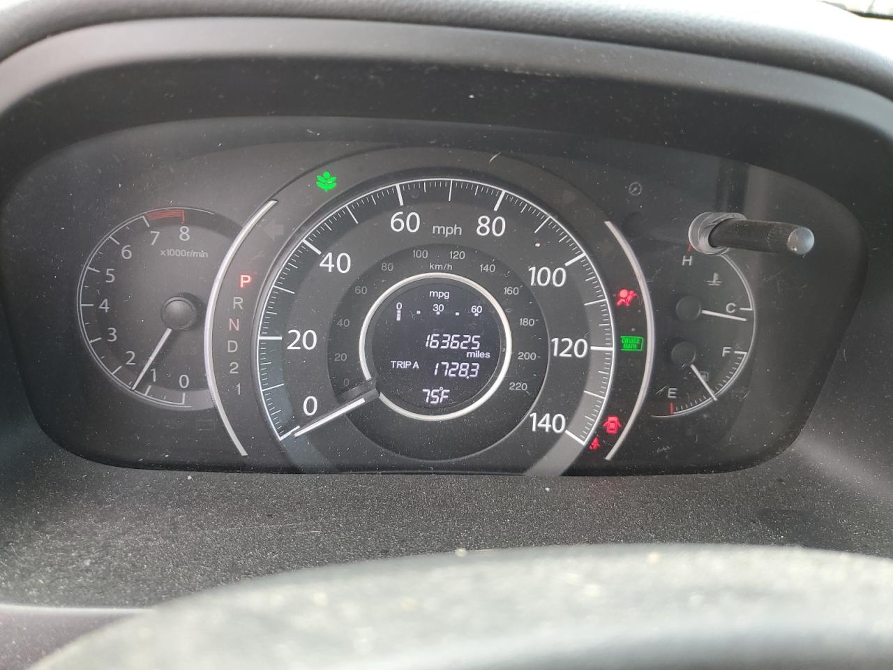 2013 Honda CR-V VIN 2HKRM3H77DH524530 Copart auction photo, front end damage thumbnail 9