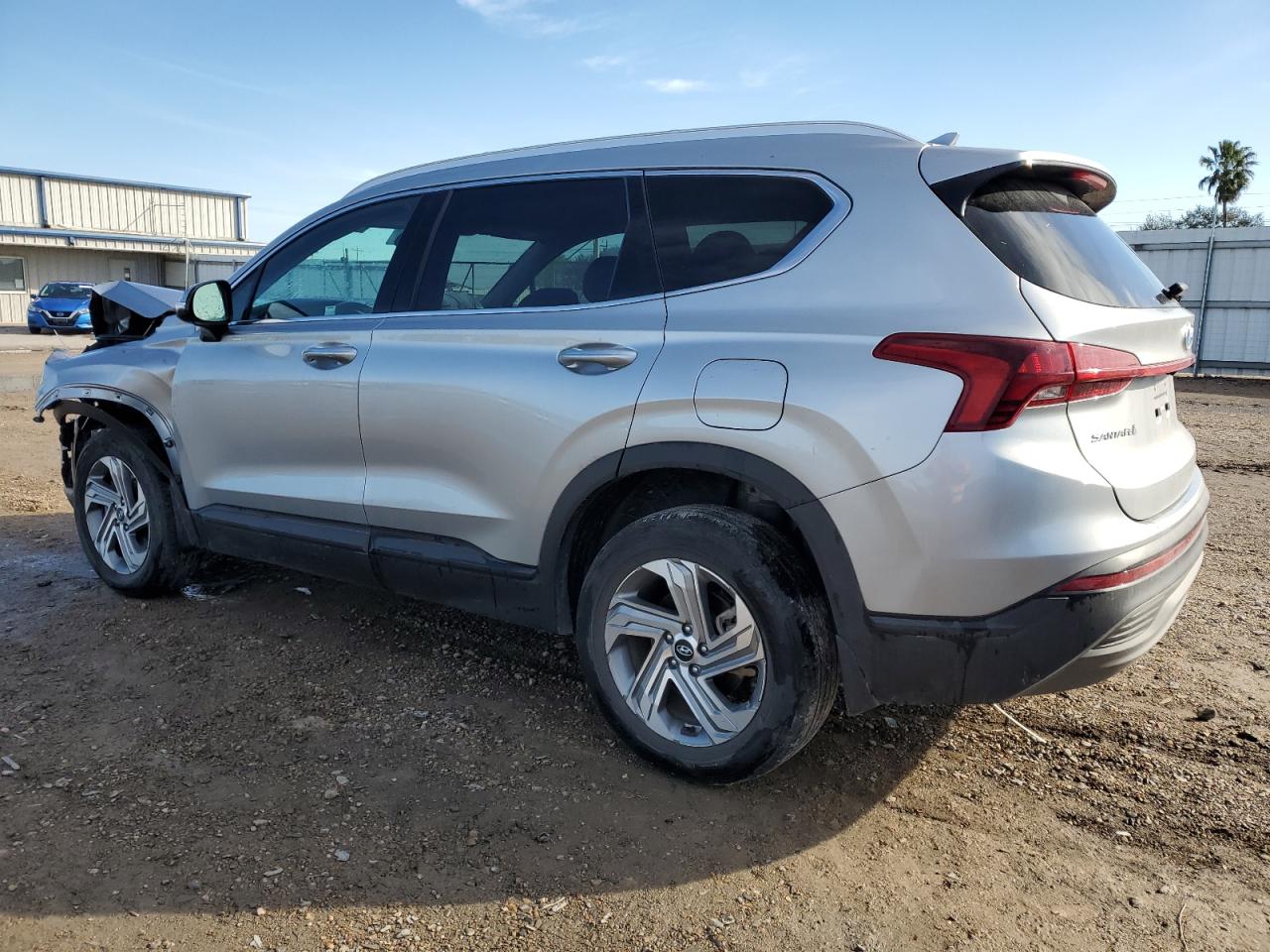 2023 Hyundai Santa Fe VIN 5NMS2DAJ4PH554671 Copart auction photo, front end damage thumbnail 2