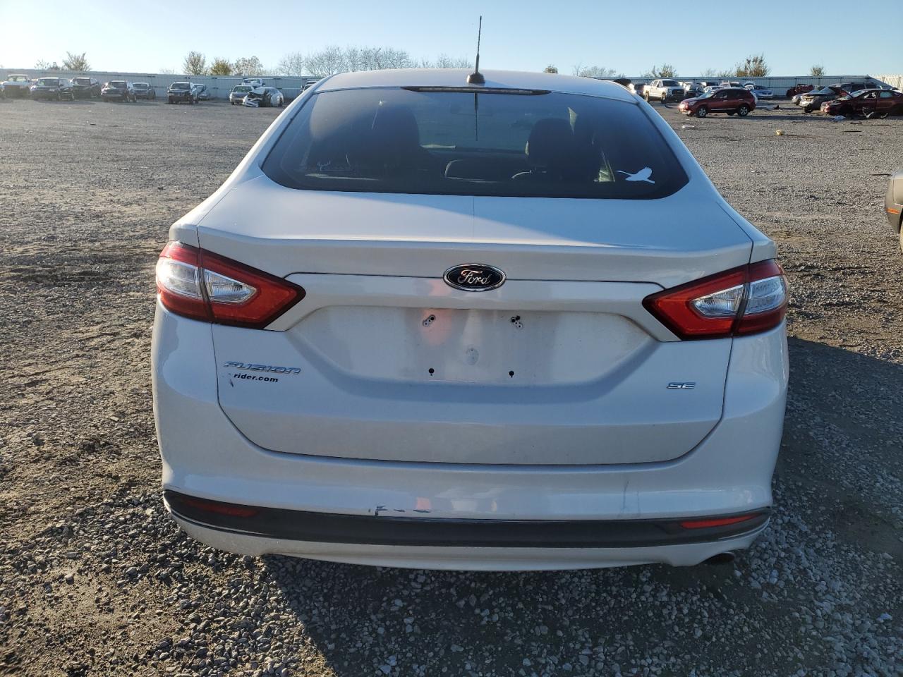 2013 Ford Fusion VIN 3FA6P0H77DR226099 Copart auction photo, rear end / minor dent/scratches damage thumbnail 6
