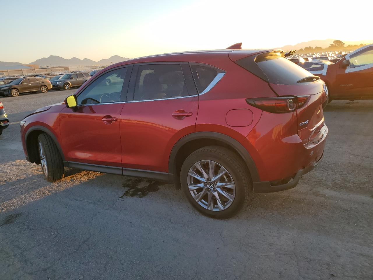 2019 Mazda CX-5 VIN JM3KFADM9K0534327 Copart auction photo, rear end / front end damage thumbnail 2