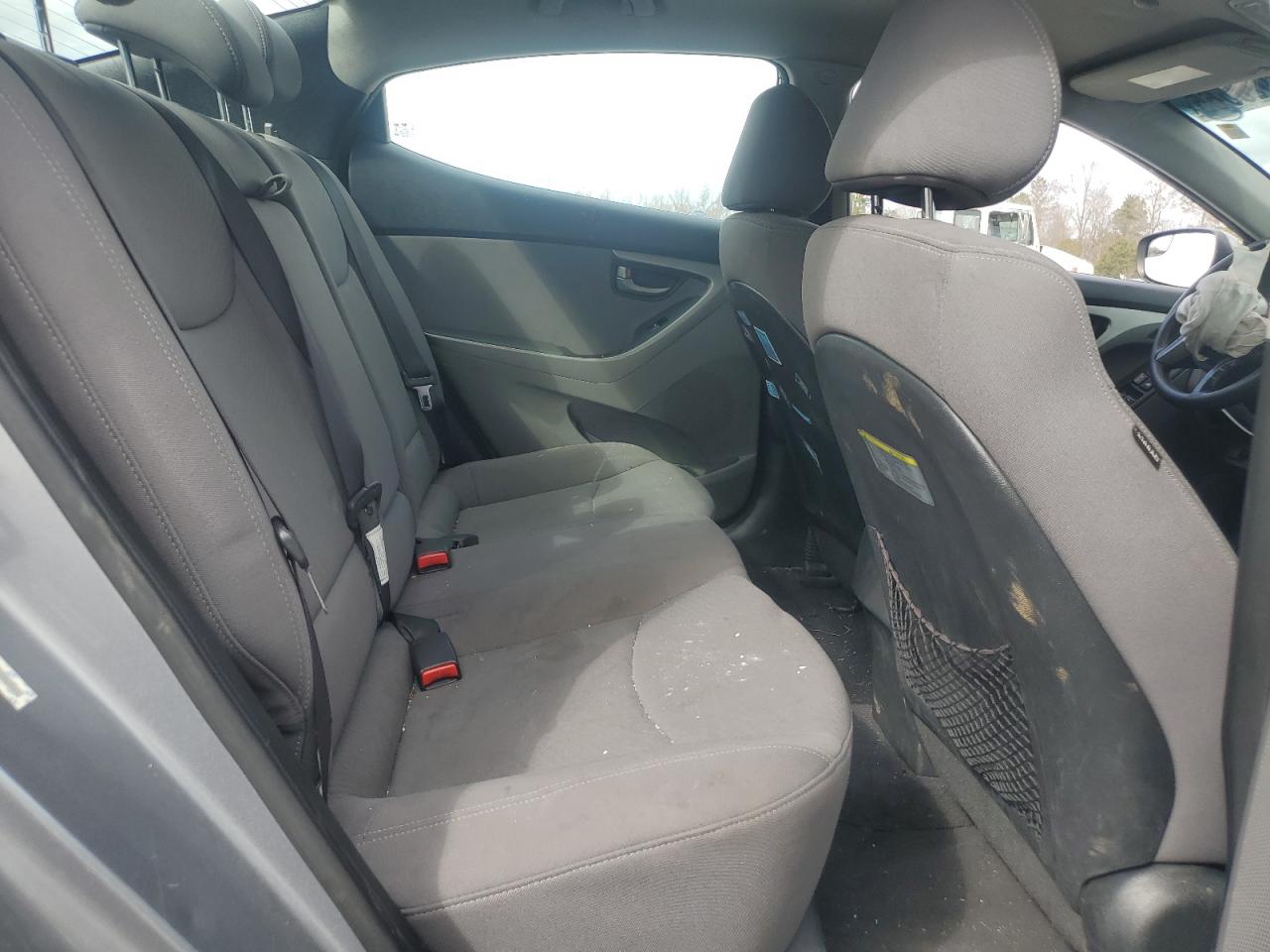 2015 Hyundai Elantra VIN KMHDH4AE1FU354845 Copart auction photo, front end / rear end damage thumbnail 10