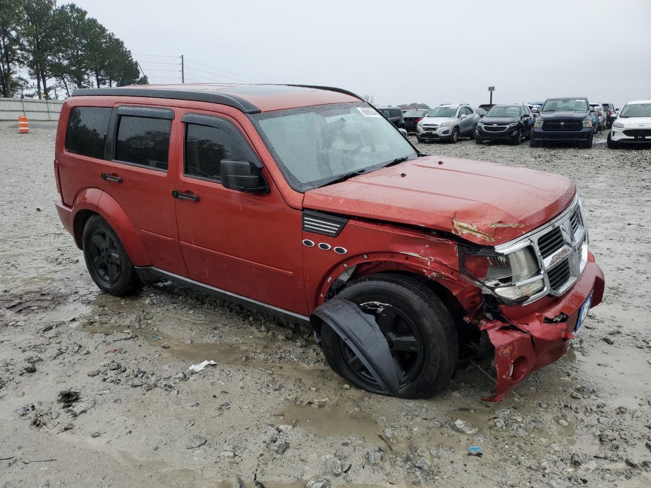 2008 Dodge Nitro VIN 1D8GT28K58W246219 Copart auction photo, front end damage thumbnail 4